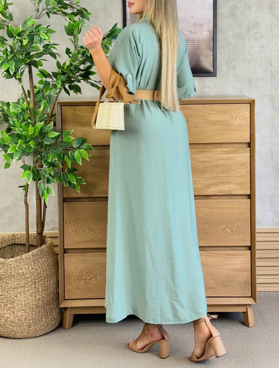 VESTIDO SAFARI