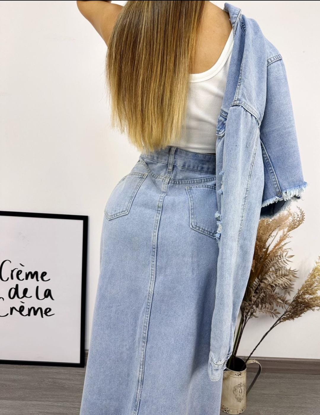 CHAQUETA EN JEANS