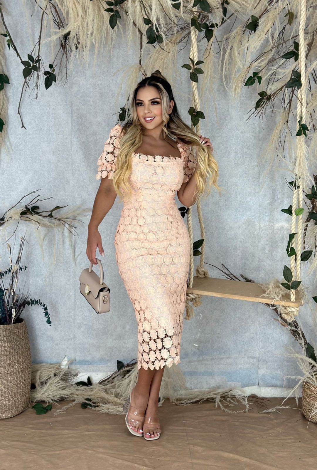 Vestido Blonda
