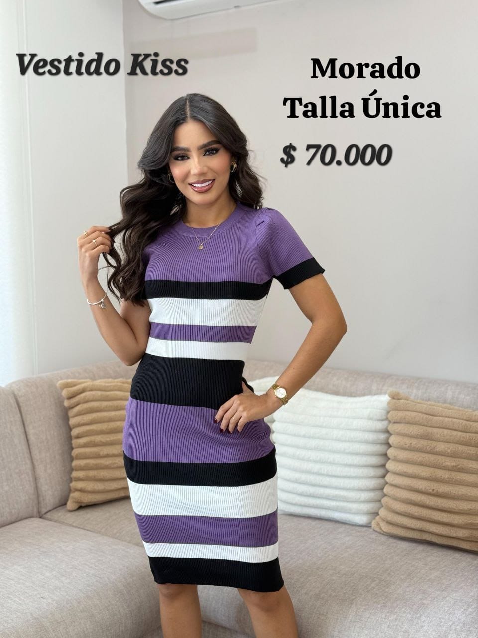 VESTIDO KISS 812