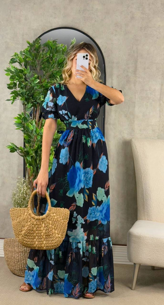 Vestido Celeste
